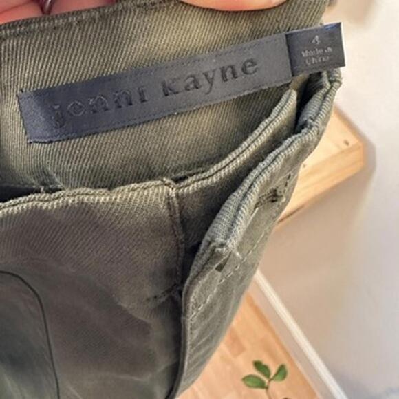 Jenni Kayne Olive Ranger Utility Trouser Pants Size 4 Capsule Minimalist Luxury - Picture 8 of 10